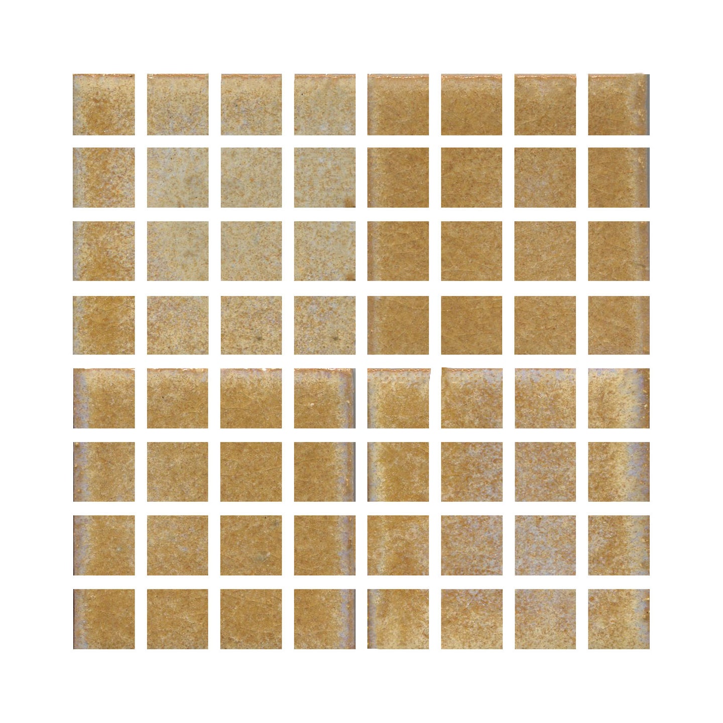 Coffee Cake glaze with iron spots a golden yellow color